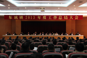 东坑镇召开2013年度工作总结大会